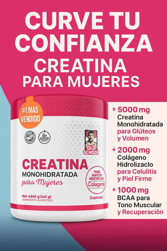 Energía Pura: Creatina Old School Labs